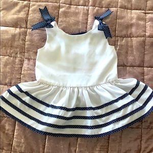 Nautical Baby dress
